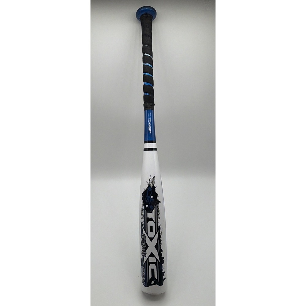 Worth Toxic T-Ball Baseball Bat TBTOX 24in 13 Oz. White/Blue 2-1/4 Diam BPF 1.15